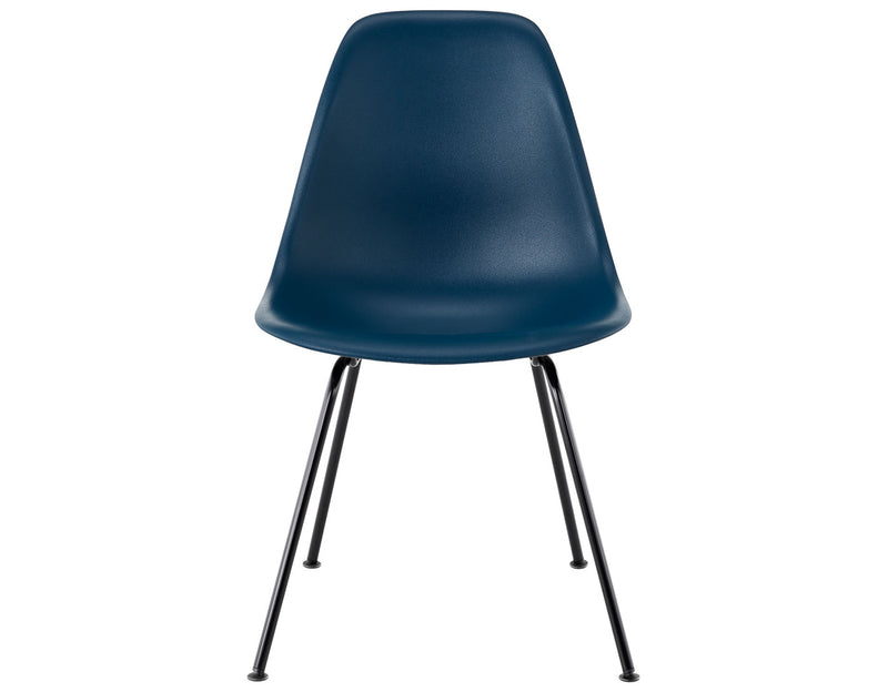 Eames Molded Plastic Side Chair with 4-Leg Base