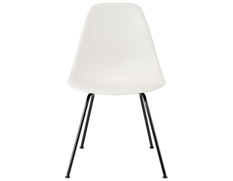 Eames Molded Plastic Side Chair with 4-Leg Base
