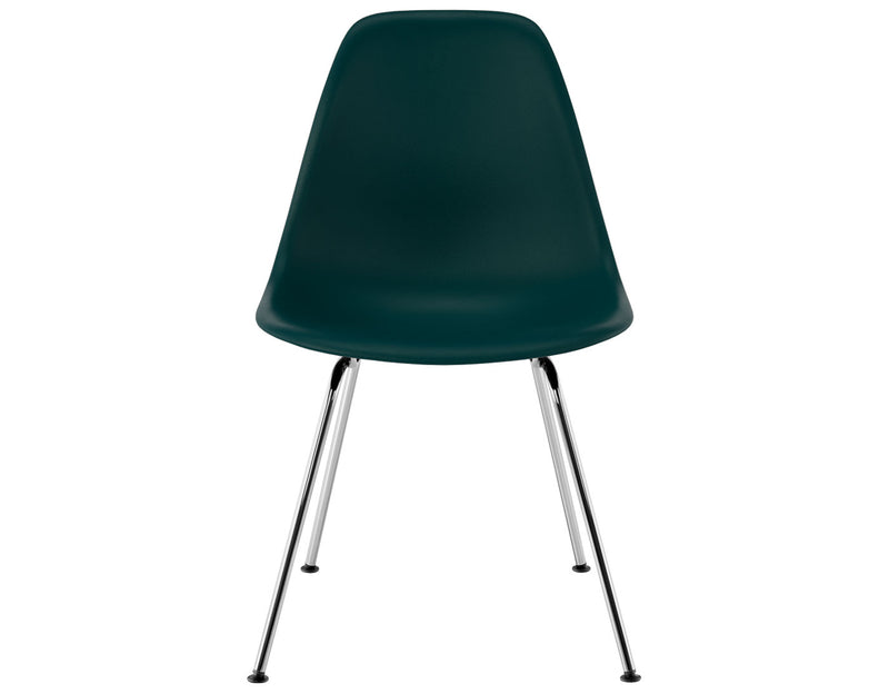 Eames Molded Plastic Side Chair with 4-Leg Base