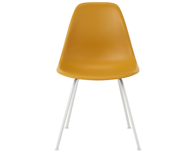 Eames Molded Plastic Side Chair with 4-Leg Base