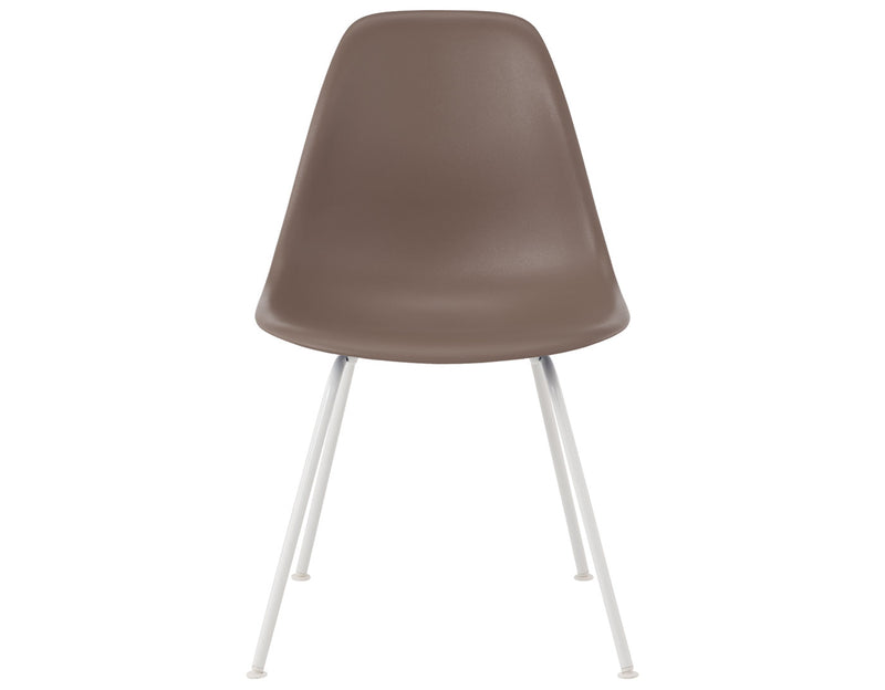 Eames Molded Plastic Side Chair with 4-Leg Base