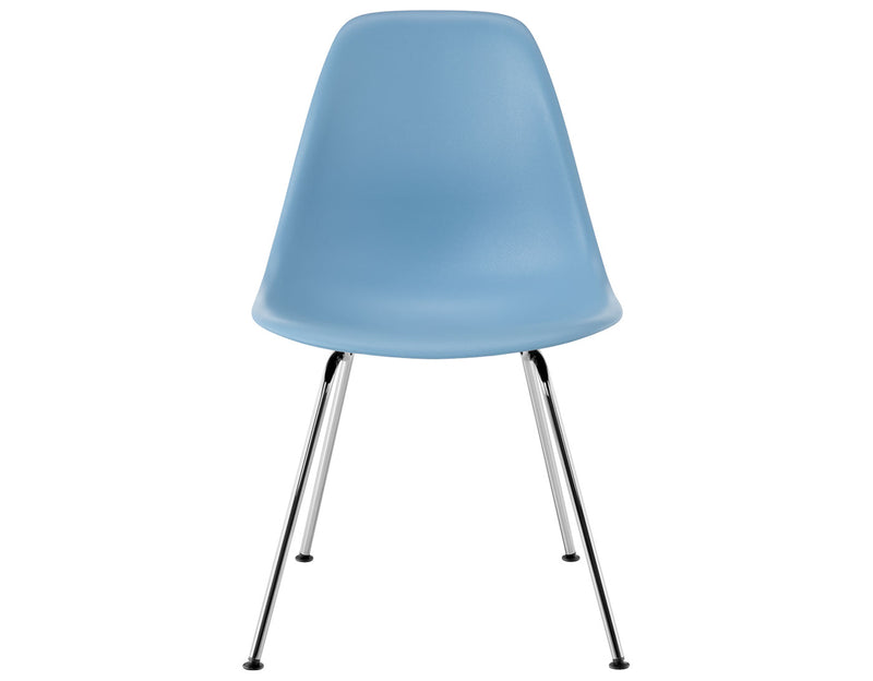 Eames Molded Plastic Side Chair with 4-Leg Base