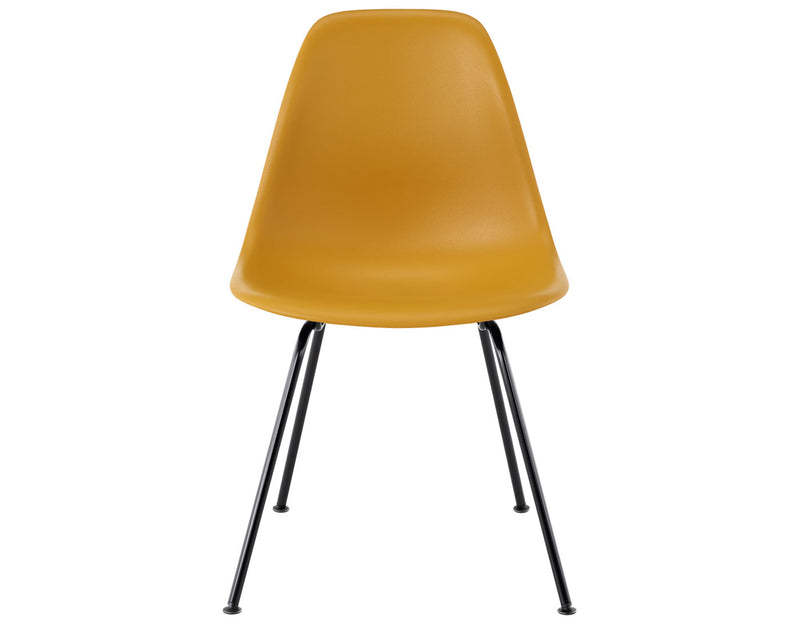 Eames Molded Plastic Side Chair with 4-Leg Base