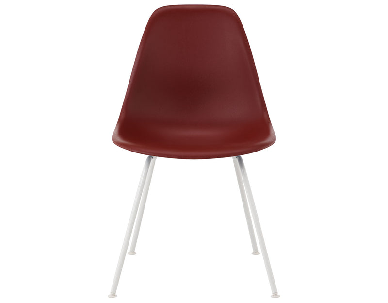 Eames Molded Plastic Side Chair with 4-Leg Base
