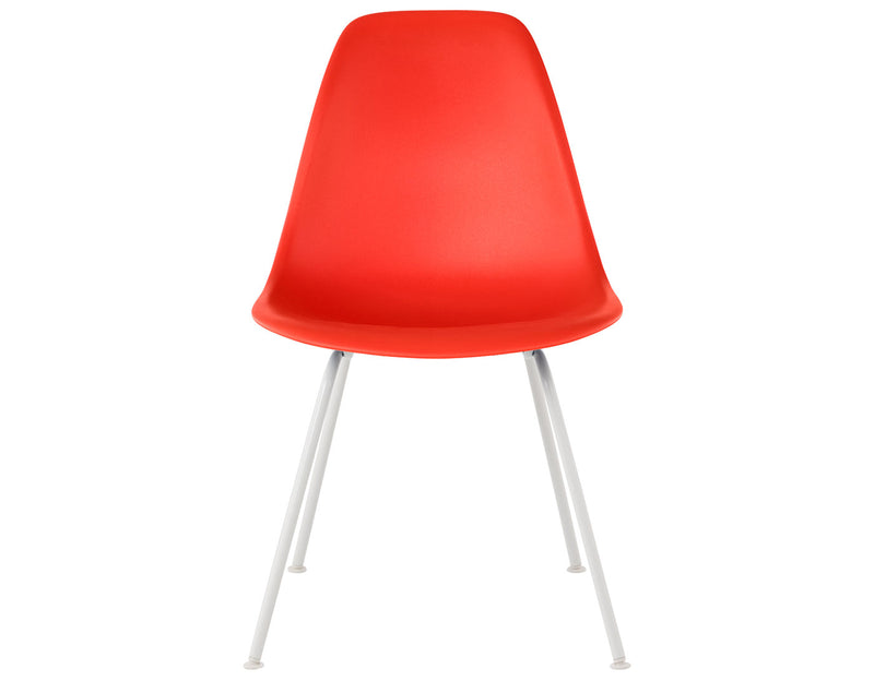 Eames Molded Plastic Side Chair with 4-Leg Base