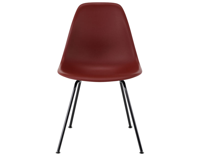 Eames Molded Plastic Side Chair with 4-Leg Base
