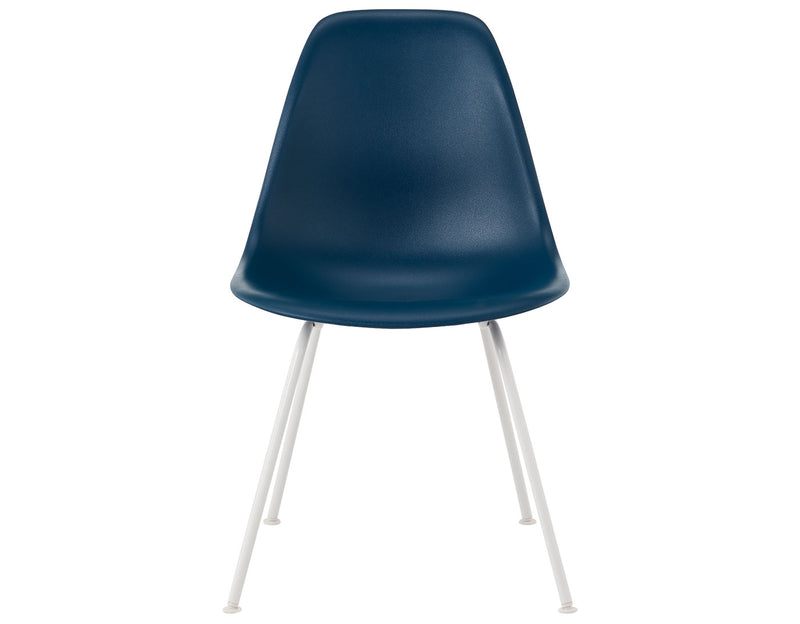 Eames Molded Plastic Side Chair with 4-Leg Base