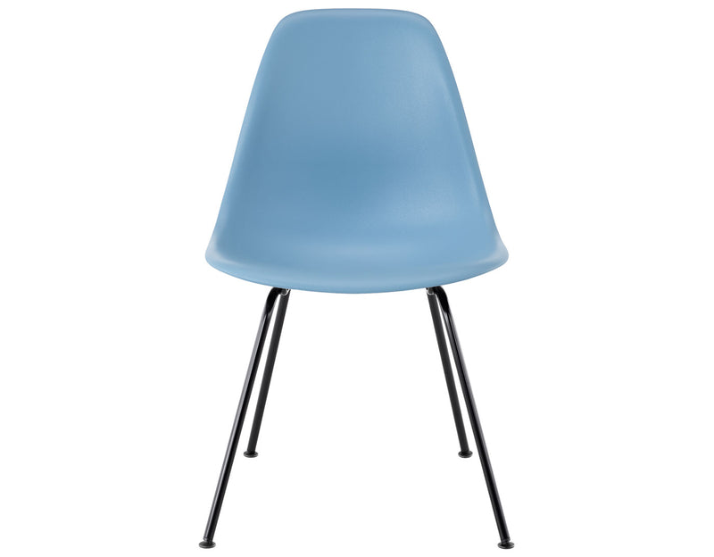 Eames Molded Plastic Side Chair with 4-Leg Base