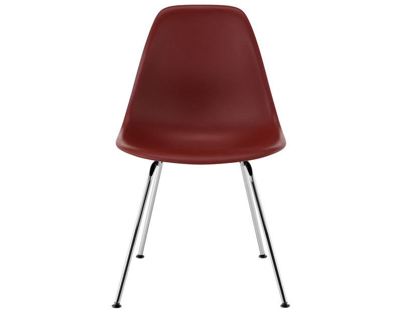 Eames Molded Plastic Side Chair with 4-Leg Base