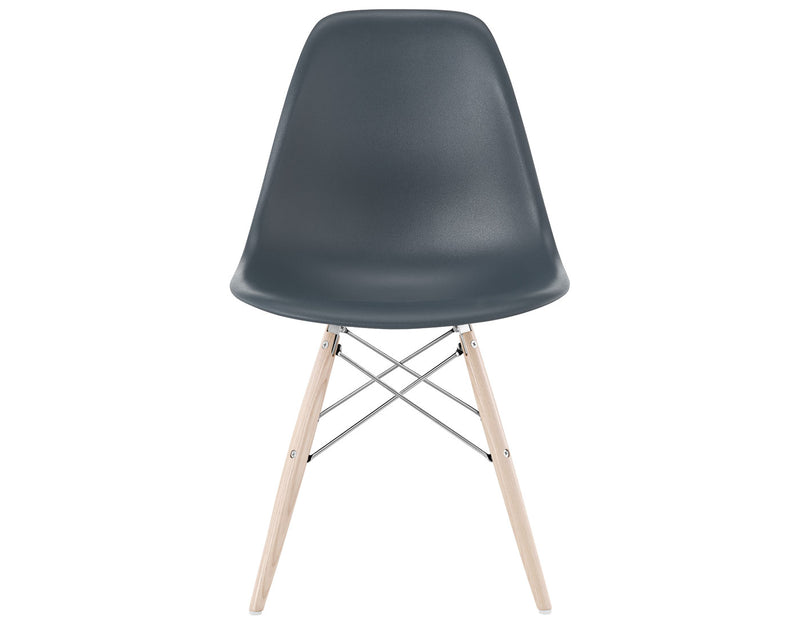 Eames Molded Plastic Side Chair with Dowel Base