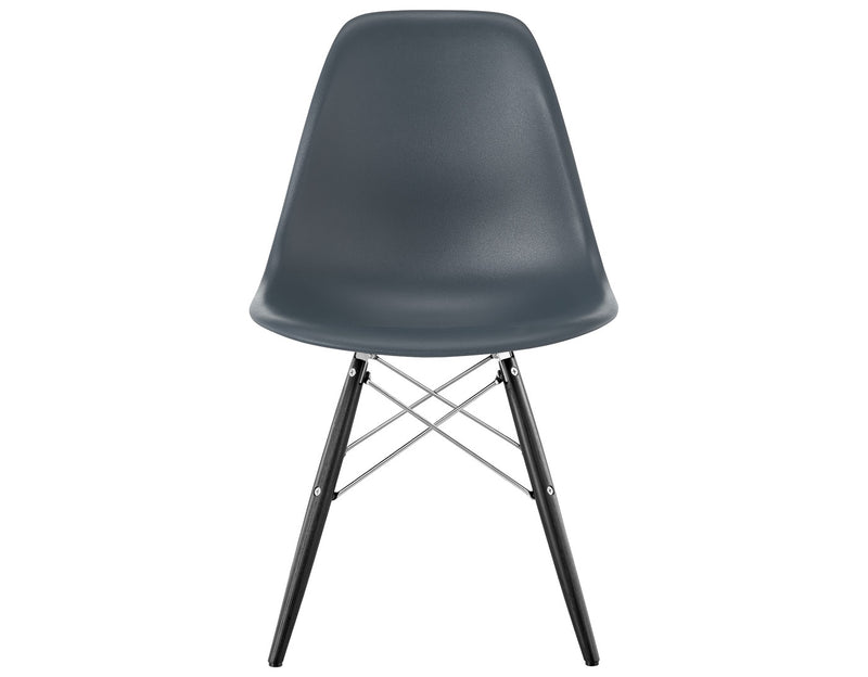 Eames Molded Plastic Side Chair with Dowel Base