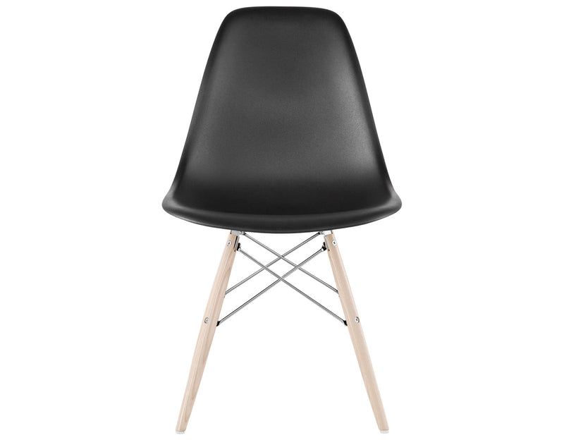 Eames Molded Plastic Side Chair with Dowel Base