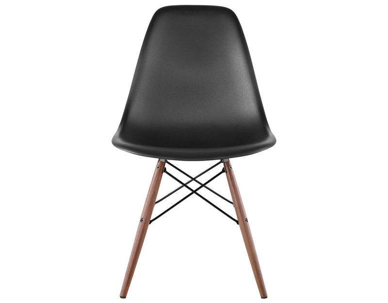 Eames Molded Plastic Side Chair with Dowel Base