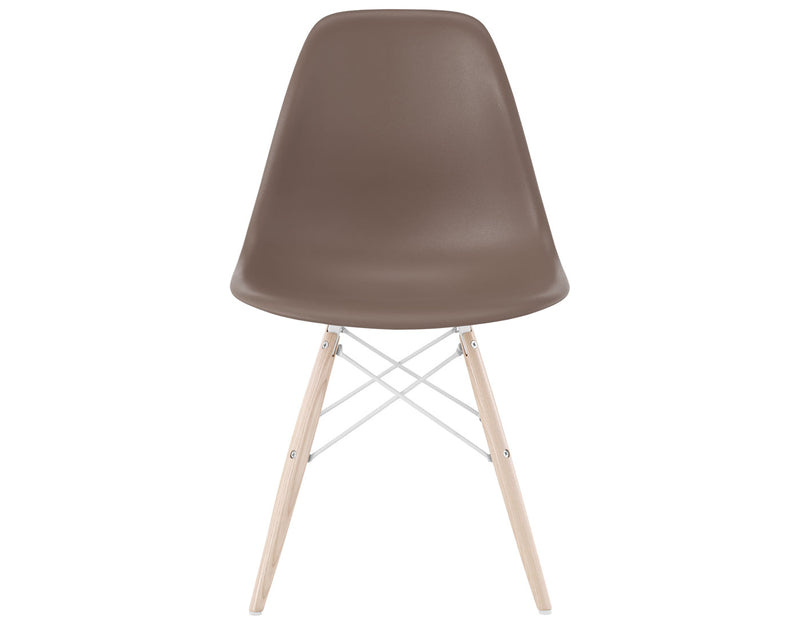 Eames Molded Plastic Side Chair with Dowel Base
