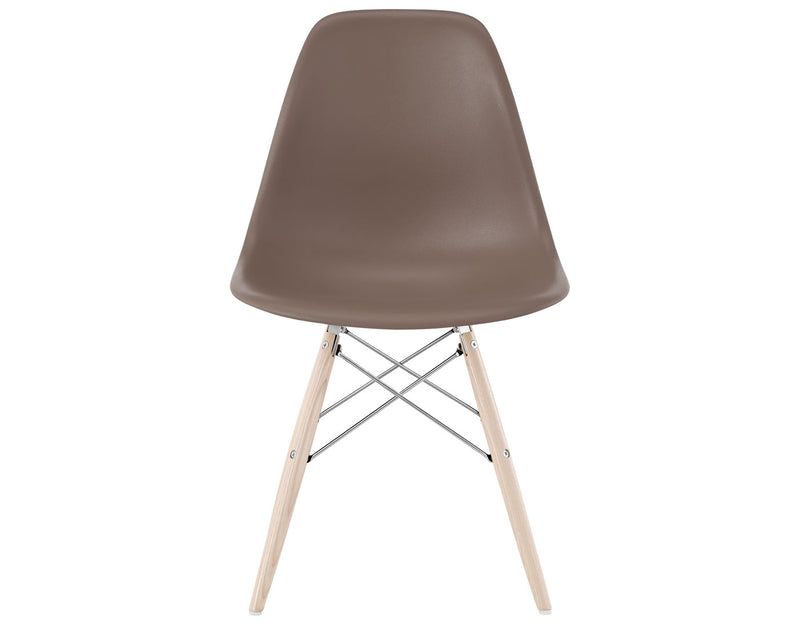 Eames Molded Plastic Side Chair with Dowel Base
