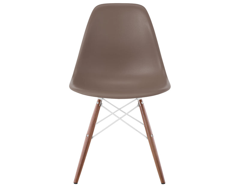 Eames Molded Plastic Side Chair with Dowel Base