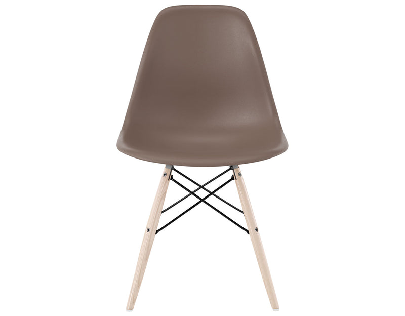 Eames Molded Plastic Side Chair with Dowel Base