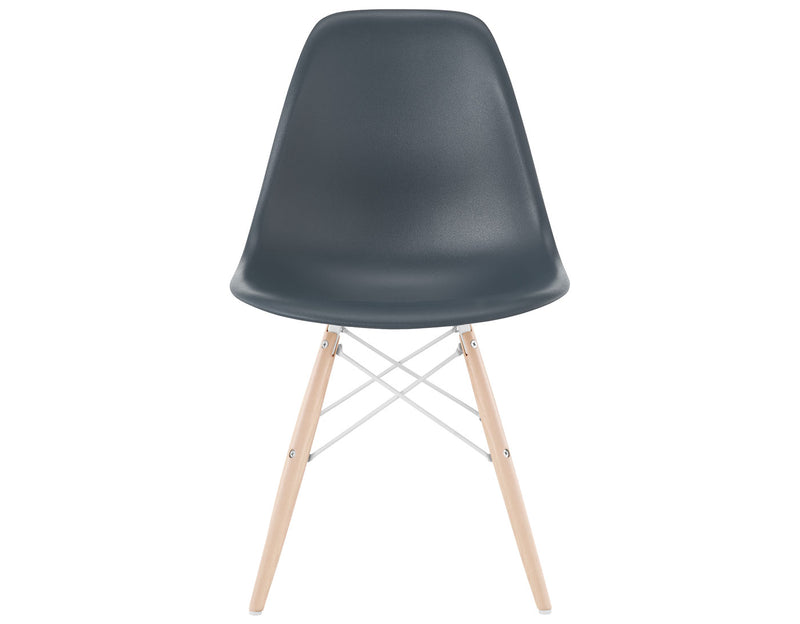 Eames Molded Plastic Side Chair with Dowel Base