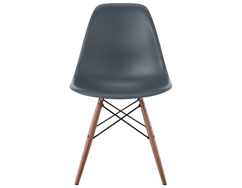 Eames Molded Plastic Side Chair with Dowel Base