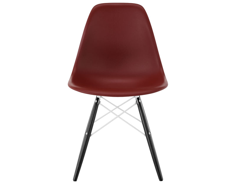 Eames Molded Plastic Side Chair with Dowel Base