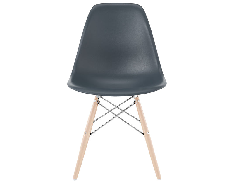 Eames Molded Plastic Side Chair with Dowel Base