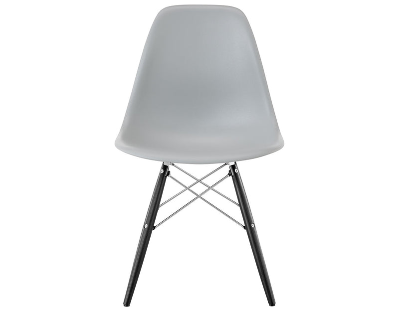 Eames Molded Plastic Side Chair with Dowel Base