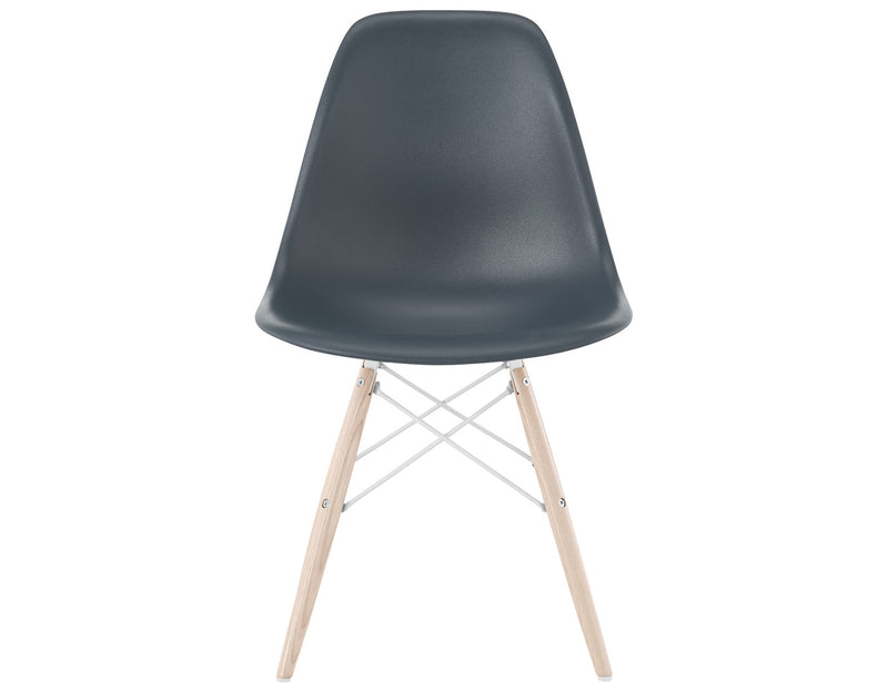 Eames Molded Plastic Side Chair with Dowel Base