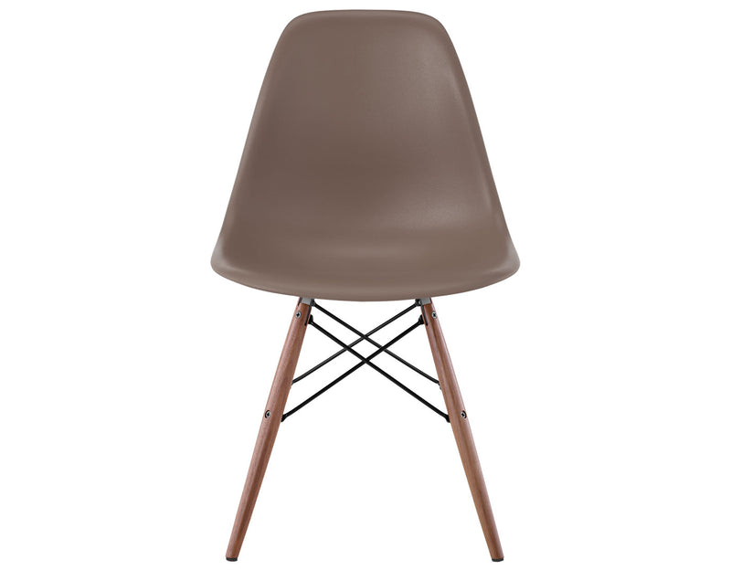 Eames Molded Plastic Side Chair with Dowel Base