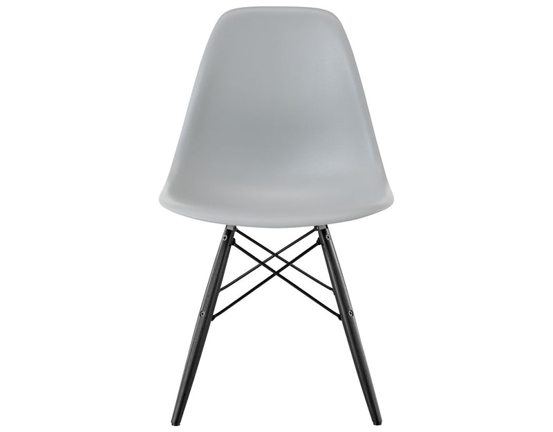 Eames Molded Plastic Side Chair with Dowel Base