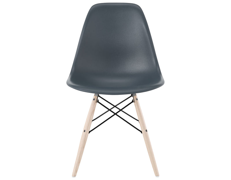 Eames Molded Plastic Side Chair with Dowel Base