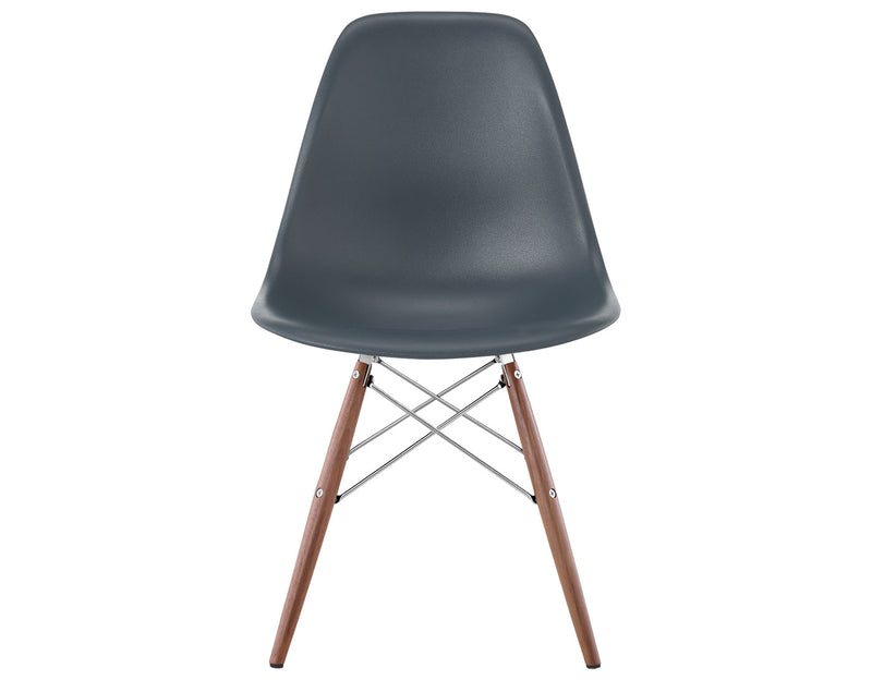 Eames Molded Plastic Side Chair with Dowel Base