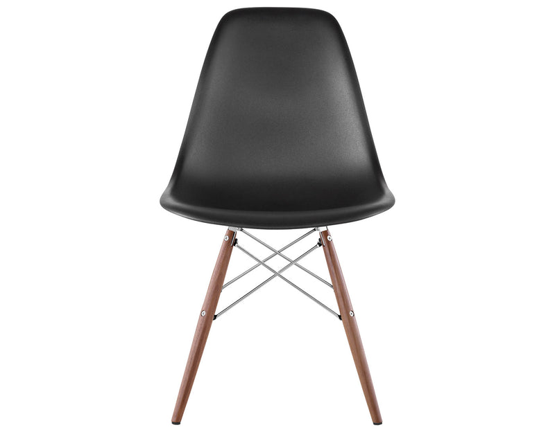 Eames Molded Plastic Side Chair with Dowel Base