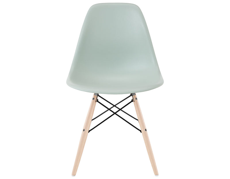 Eames Molded Plastic Side Chair with Dowel Base