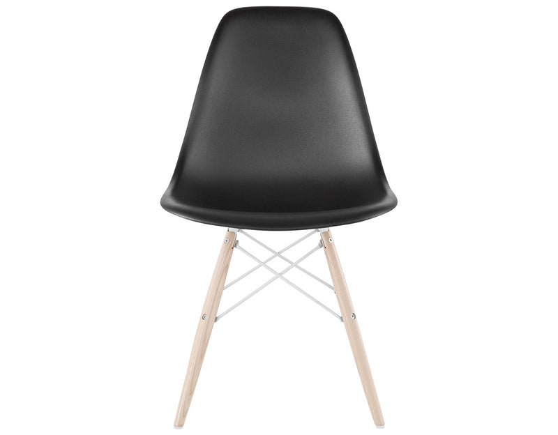 Eames Molded Plastic Side Chair with Dowel Base