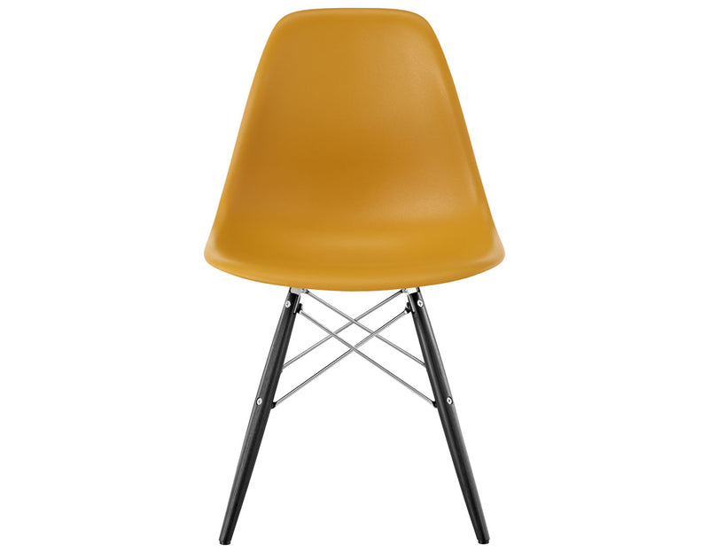 Eames Molded Plastic Side Chair with Dowel Base