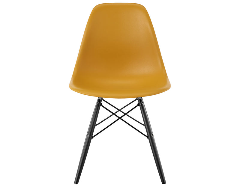 Eames Molded Plastic Side Chair with Dowel Base