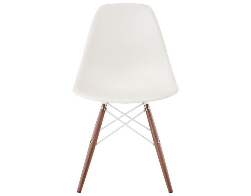 Eames Molded Plastic Side Chair with Dowel Base