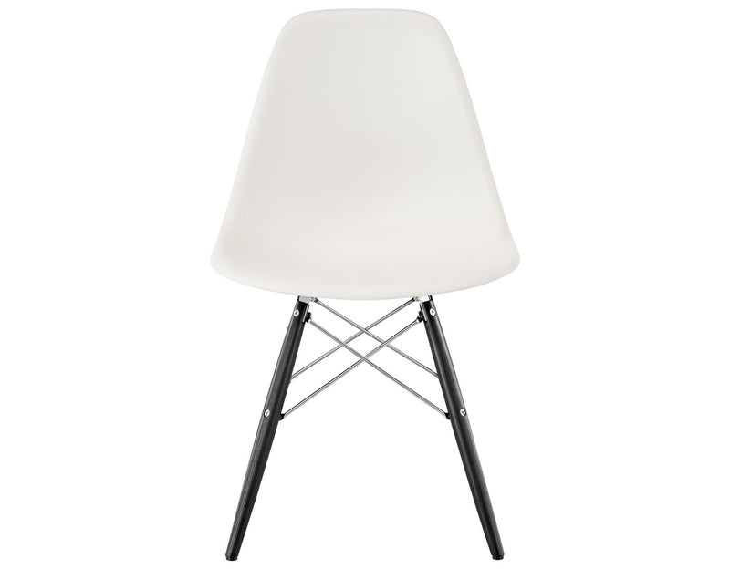 Eames Molded Plastic Side Chair with Dowel Base