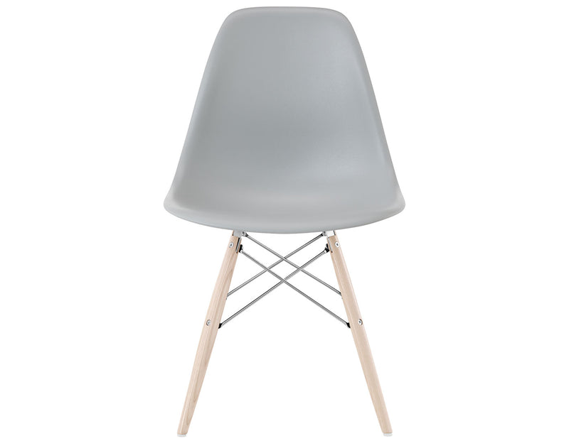 Eames Molded Plastic Side Chair with Dowel Base