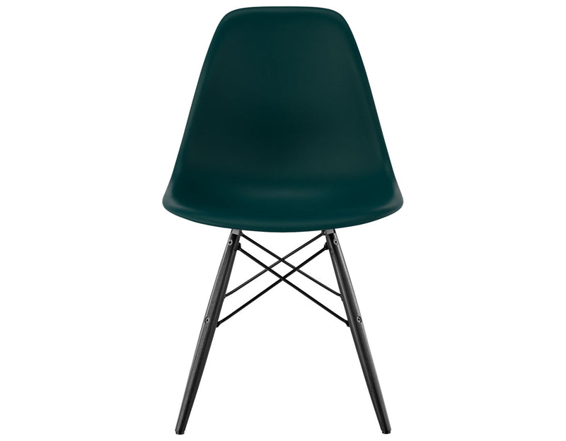 Eames Molded Plastic Side Chair with Dowel Base