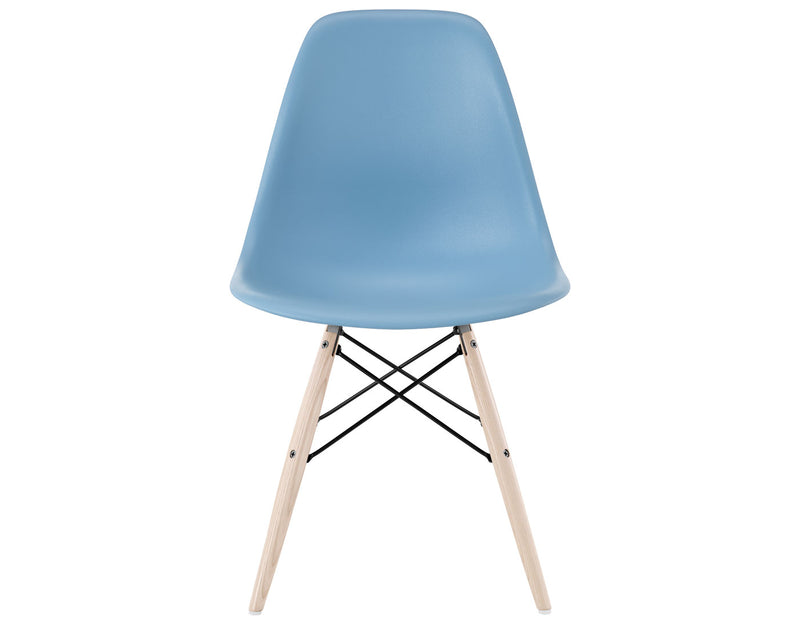 Eames Molded Plastic Side Chair with Dowel Base
