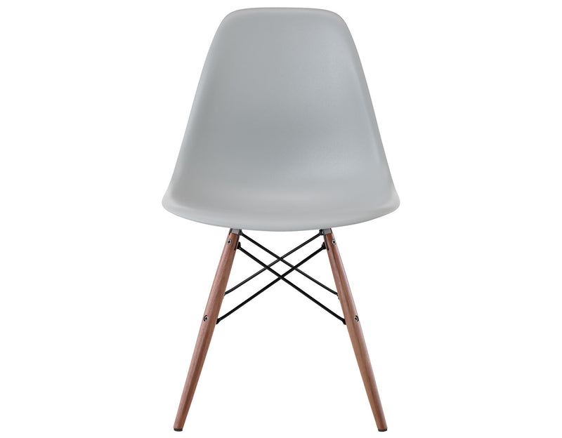 Eames Molded Plastic Side Chair with Dowel Base