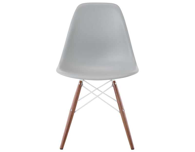 Eames Molded Plastic Side Chair with Dowel Base