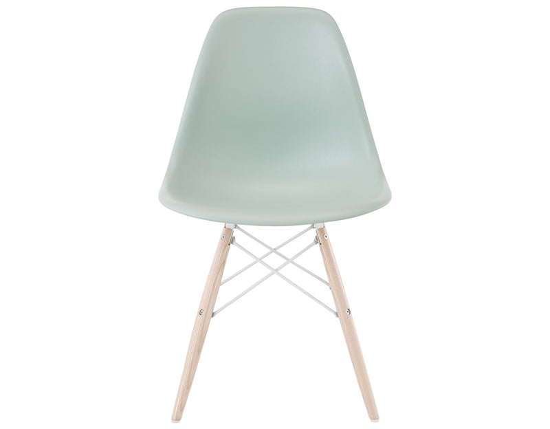 Eames Molded Plastic Side Chair with Dowel Base