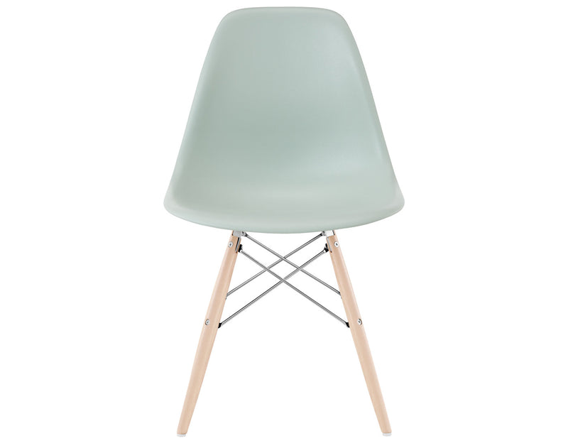 Eames Molded Plastic Side Chair with Dowel Base
