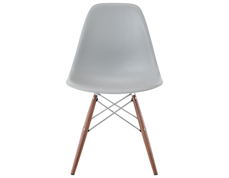 Eames Molded Plastic Side Chair with Dowel Base