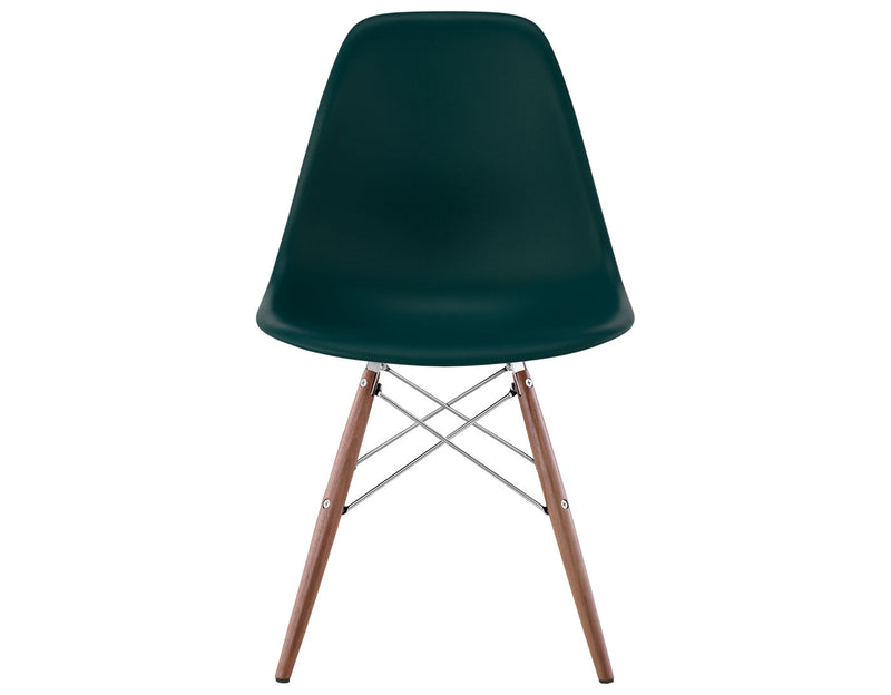 Eames Molded Plastic Side Chair with Dowel Base