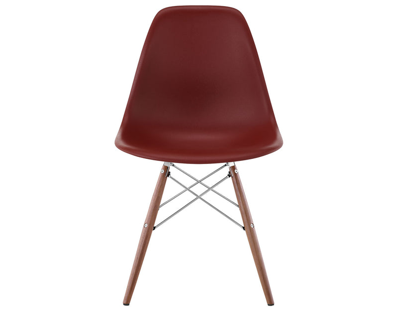 Eames Molded Plastic Side Chair with Dowel Base