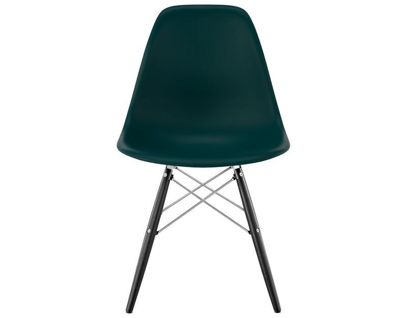 Eames Molded Plastic Side Chair with Dowel Base