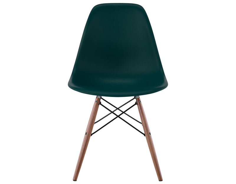 Eames Molded Plastic Side Chair with Dowel Base